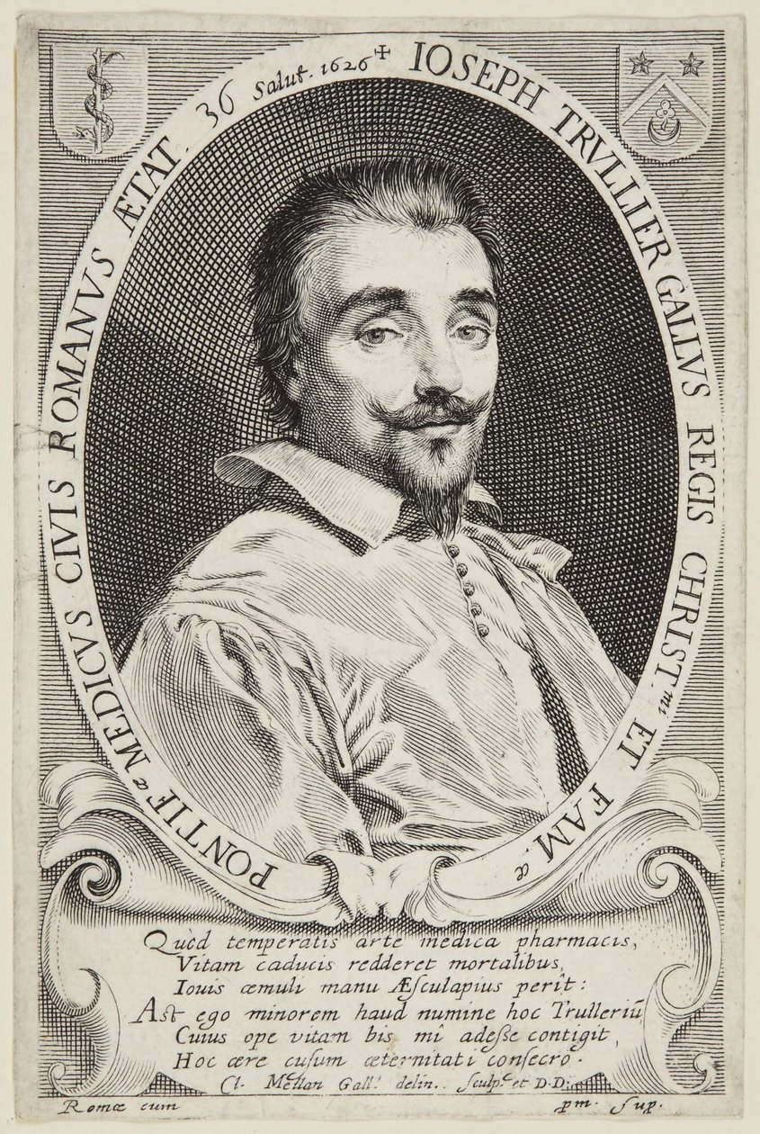 Joseph Trullier av Claude Mellan