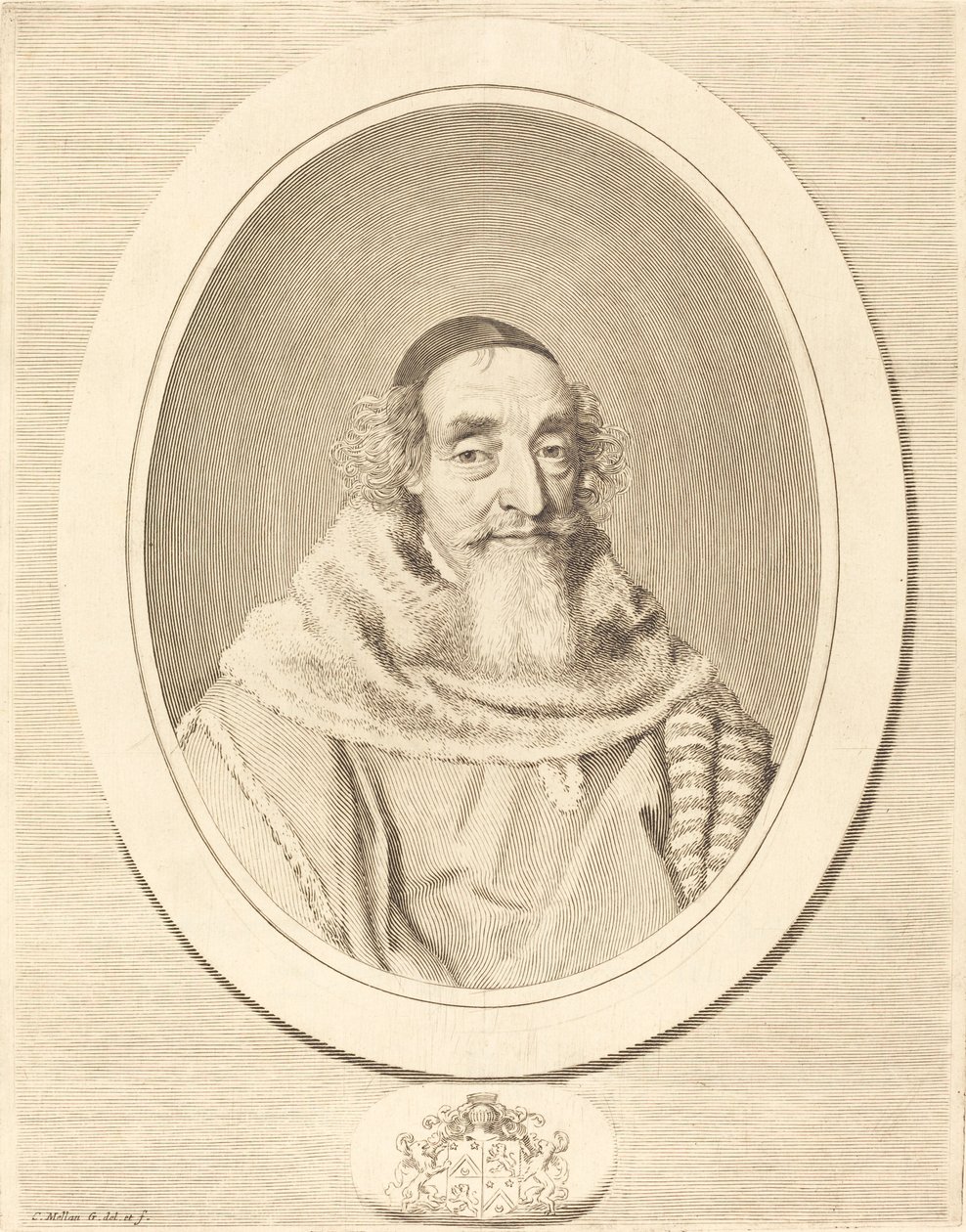 Matthew Mole av Claude Mellan