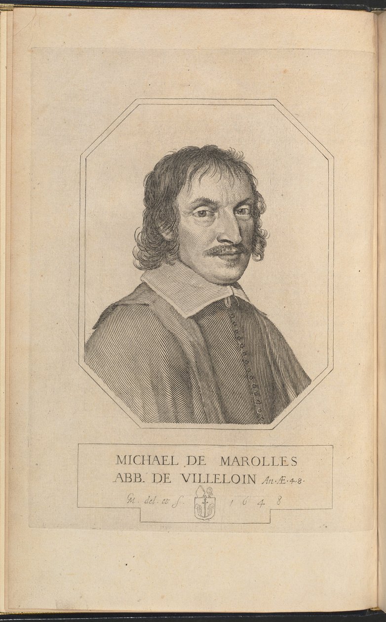 Michael av Marollen av Claude Mellan