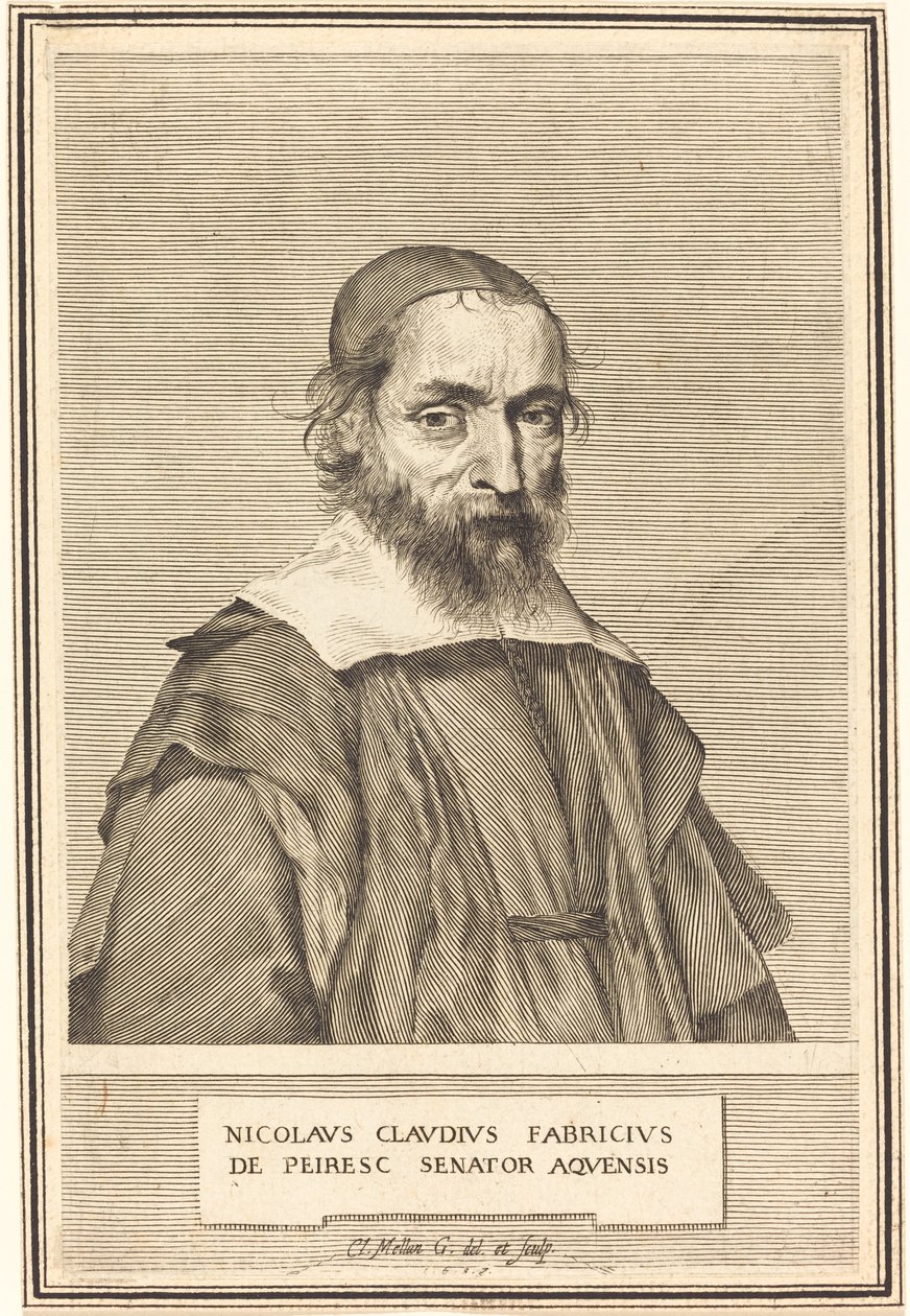 Nicolas-Claude Fabri de Peiresc av Claude Mellan