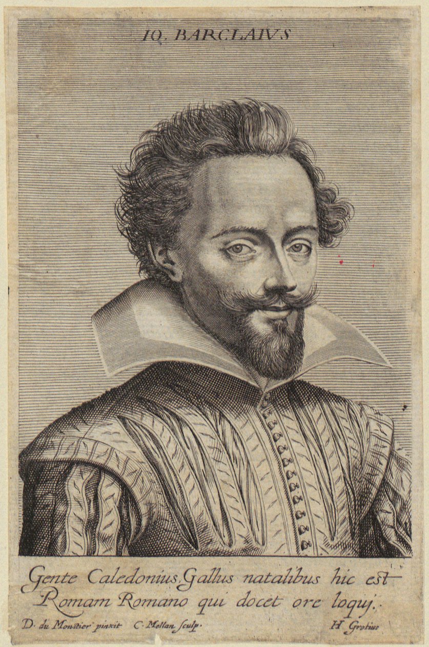 Portrett av Jean Barclay av Claude Mellan