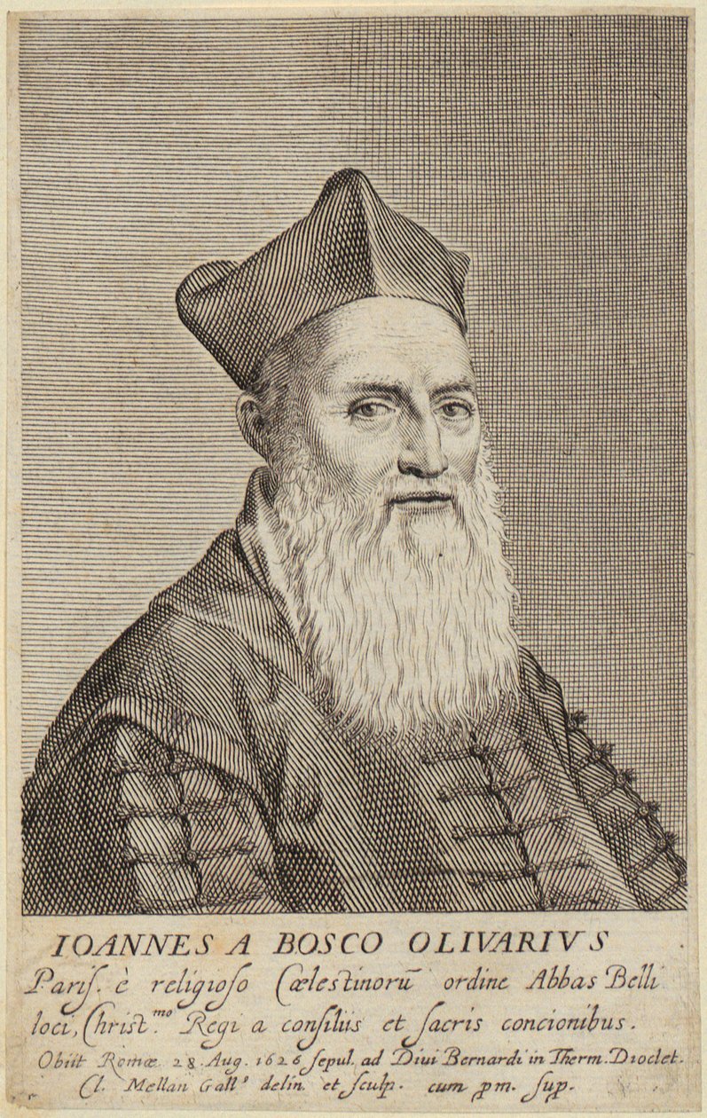 Portrett av Jean Du Bois-Olivier av Claude Mellan