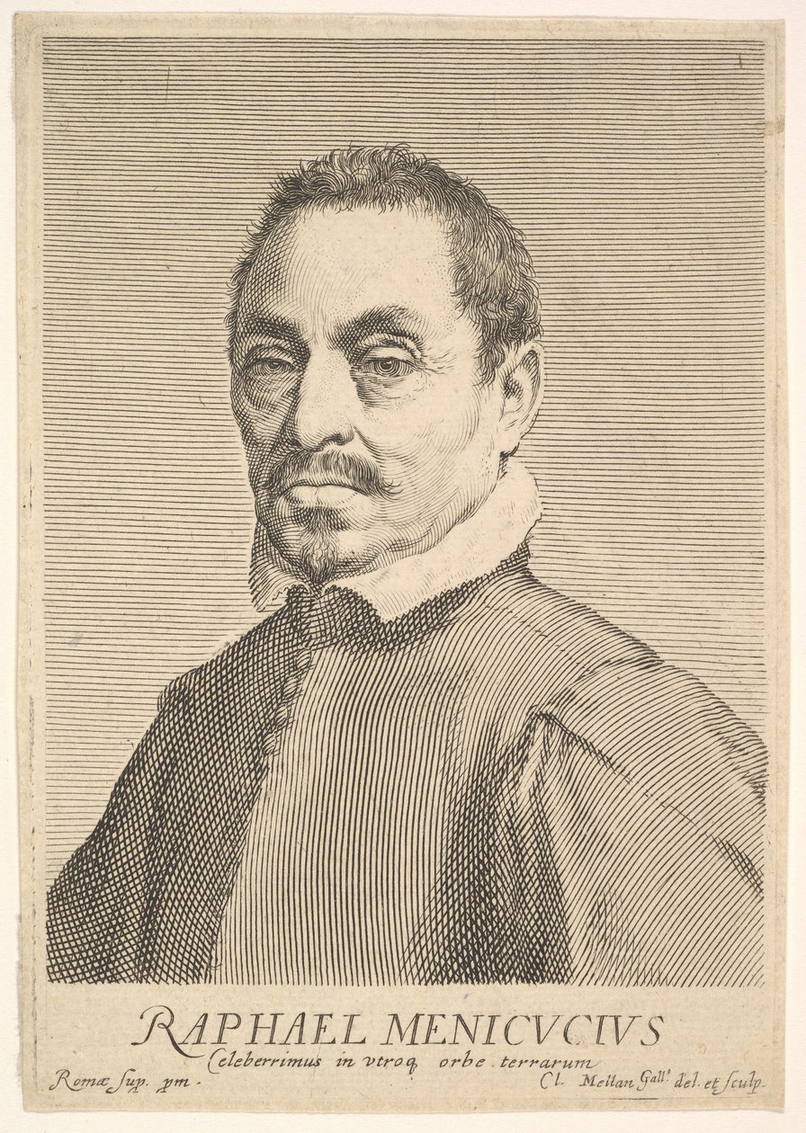 Raffaello Menicucci. av Claude Mellan