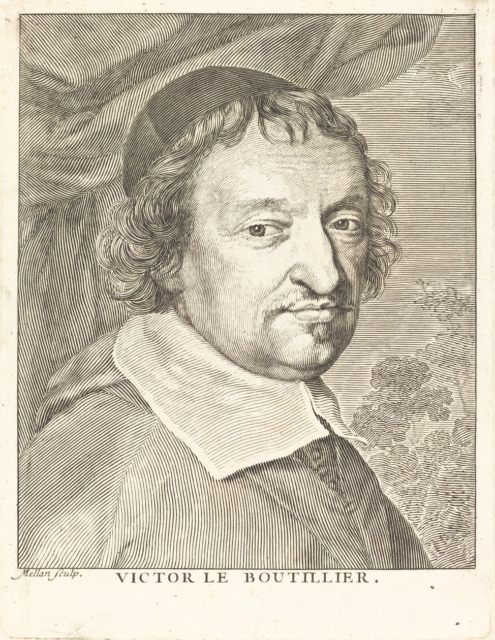 Victor Le Bouthillier av Claude Mellan