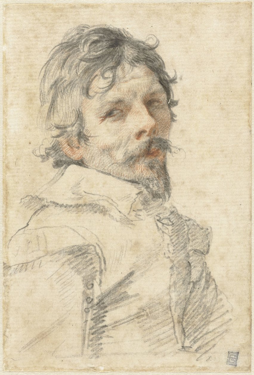 Selvportrett av Claude Mellan