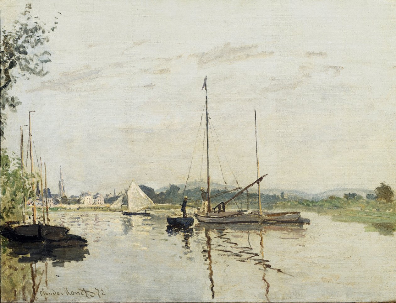 Argenteuil - olje på lerret av Claude Monet