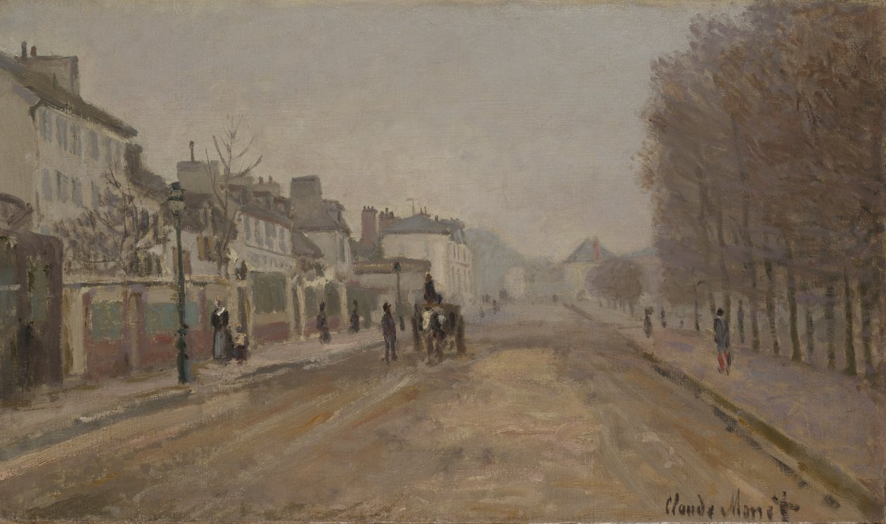 Heloise Boulevard, Argenteuil, 1872 av Claude Monet