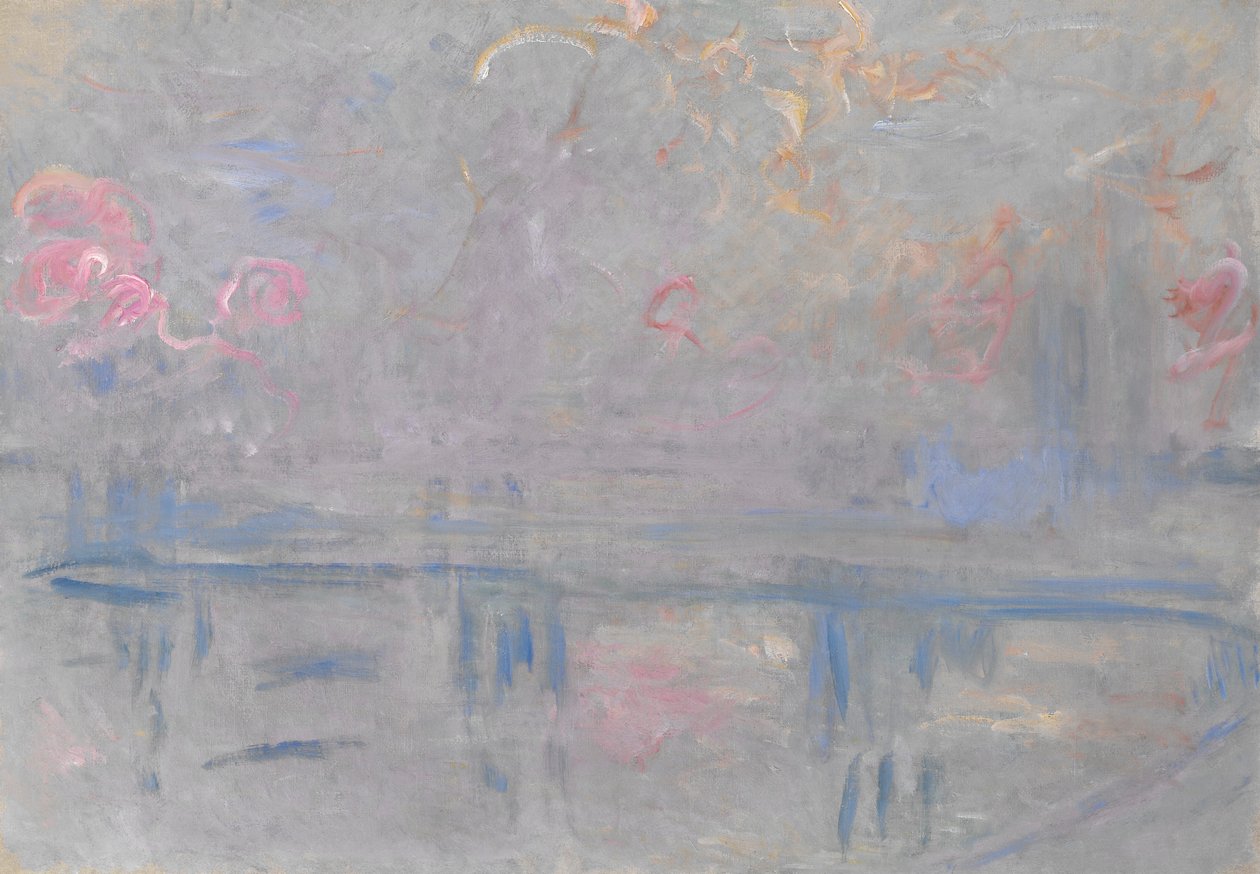 Charing Cross Bridge av Claude Monet