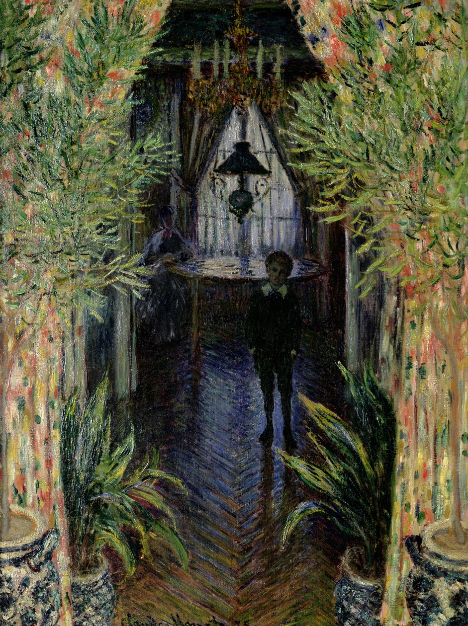 Hjørne av en leilighet i Argenteuil av Claude Monet