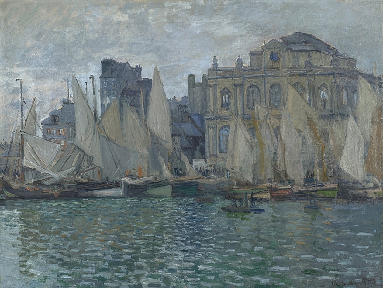 Museet i Le Havre. 1873 av Claude Monet