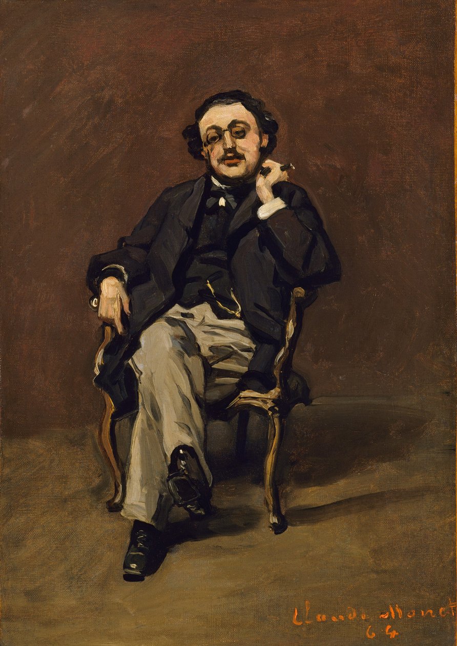 Dr. Leclenché, 1864 av Claude Monet