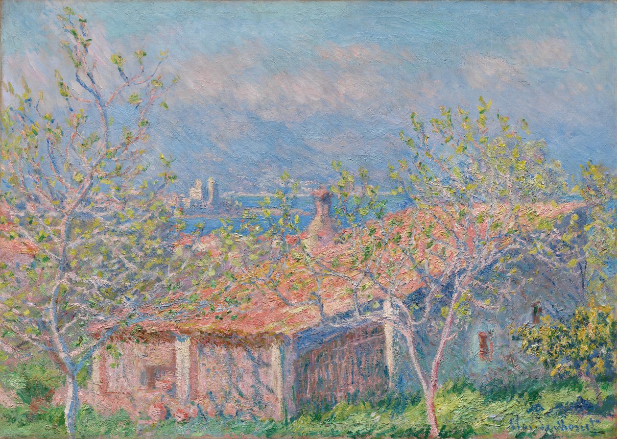 Gardeners House i Antibes, 1888. av Claude Monet
