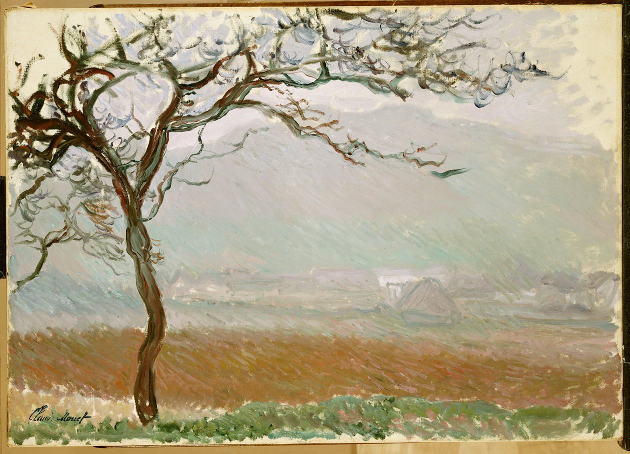 Giverny-landsbygda av Claude Monet