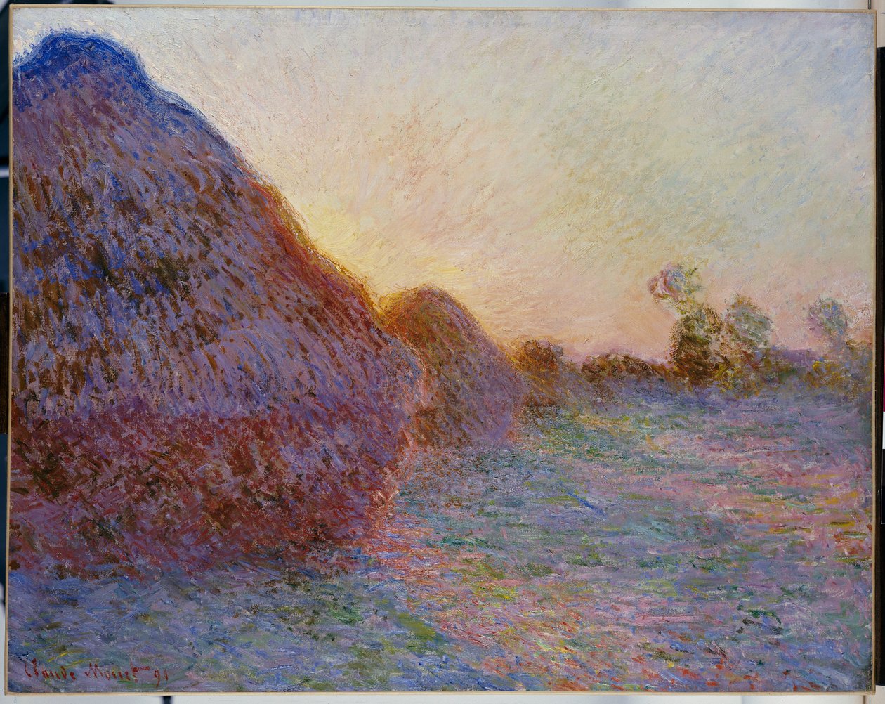 Høystakker av Claude Monet