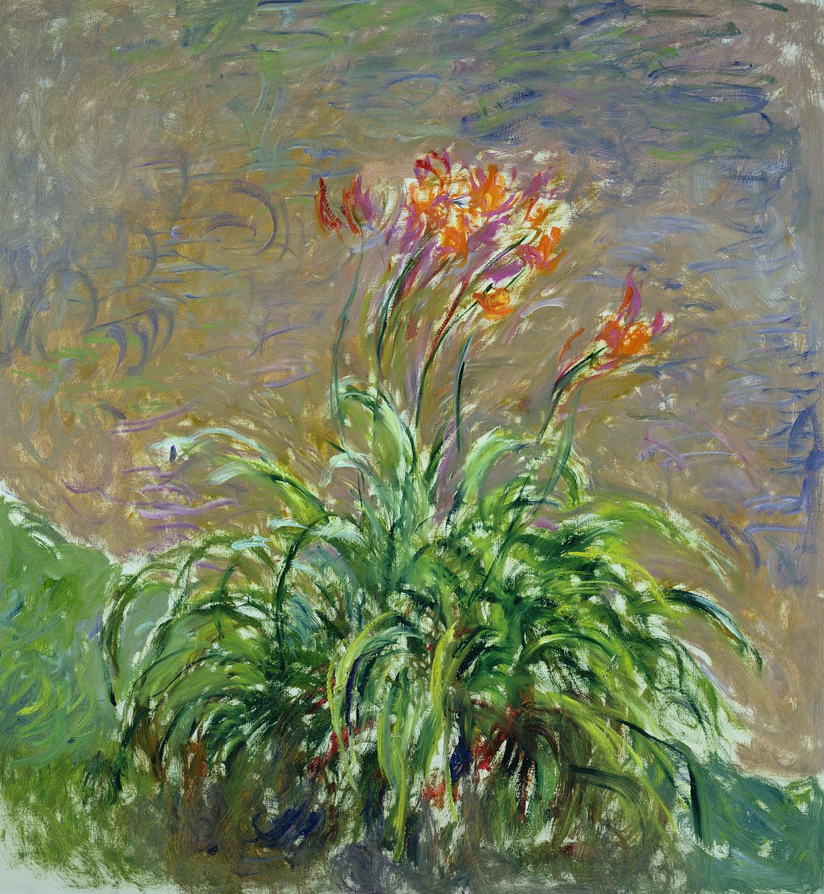 Hemerocallis, 1914-17 av Claude Monet