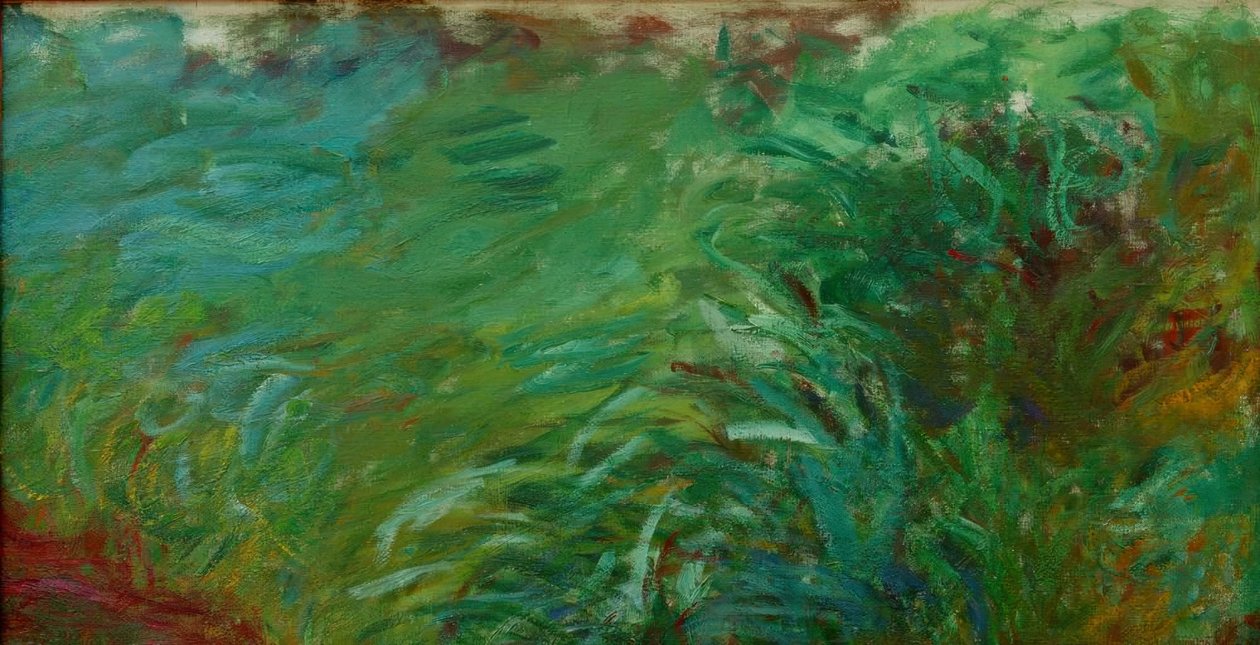 Akvatiske gress av Claude Monet