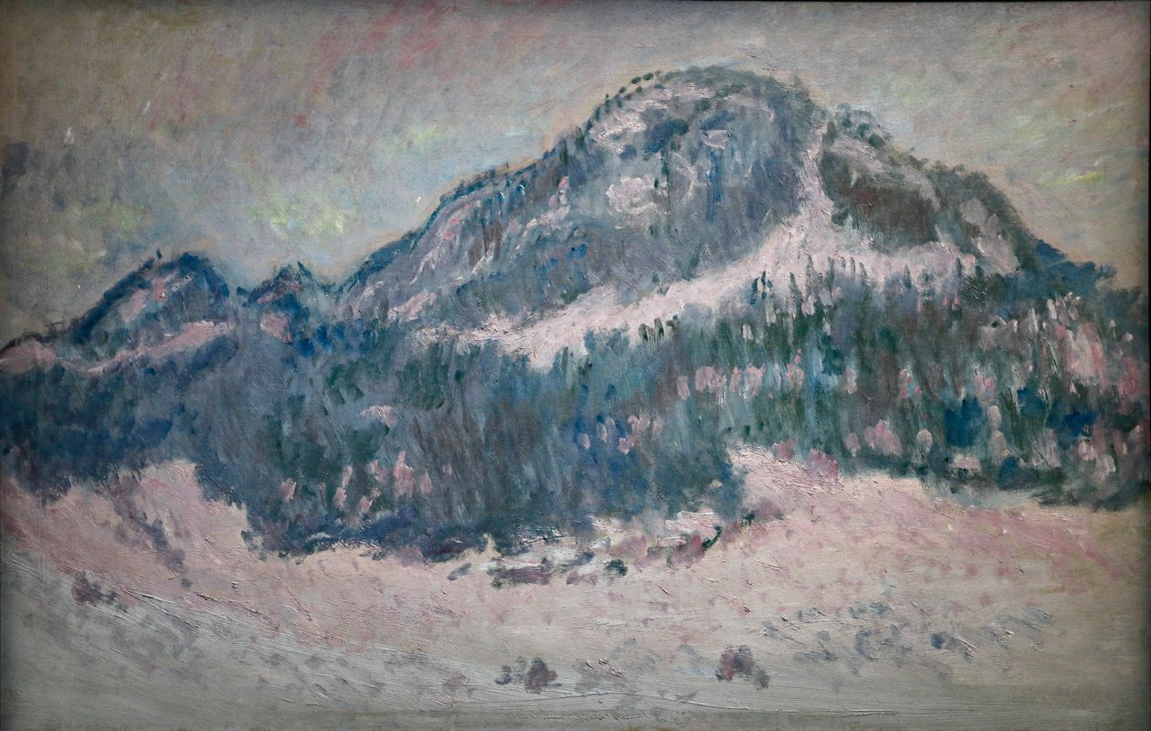 Kolsaasfjellet i Norge av Claude Monet
