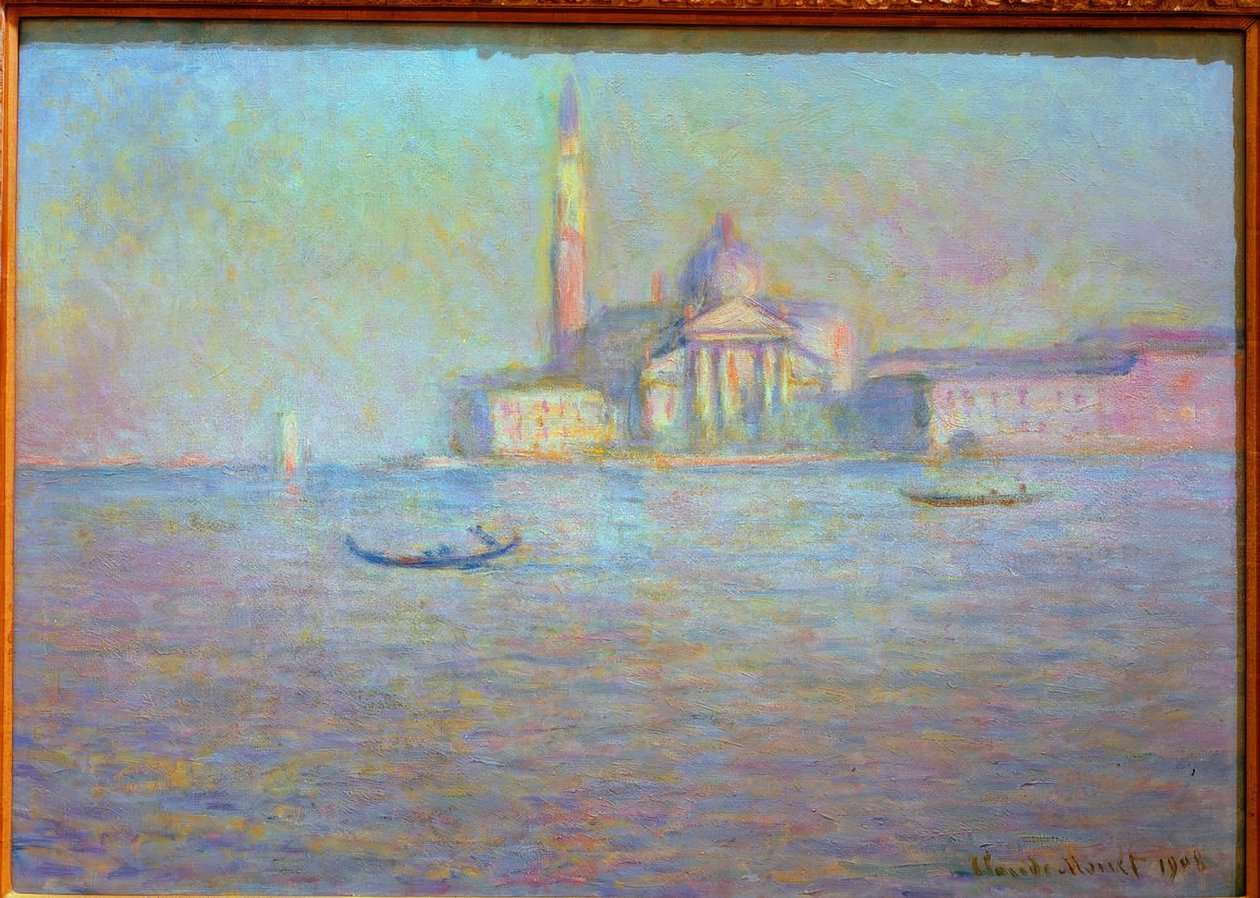 Kirken Saint George Major av Claude Monet