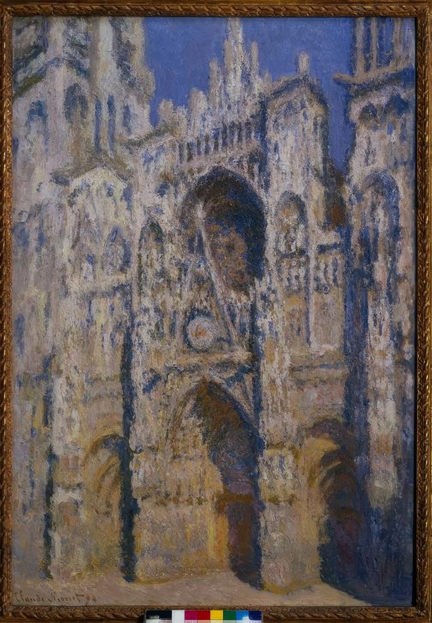 Rouen-katedralen, portalen og Albane-tårnet, ple av Claude Monet