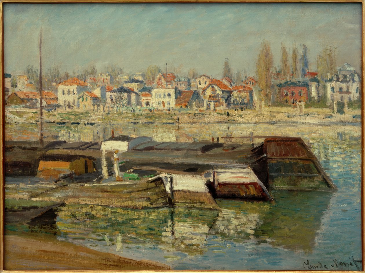 Seinen ved Asnières av Claude Monet