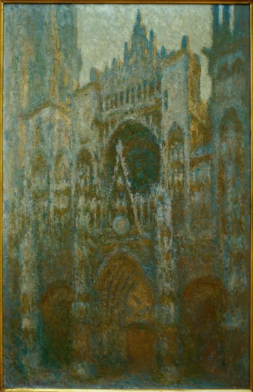 Rouen katedral, portalen av Claude Monet