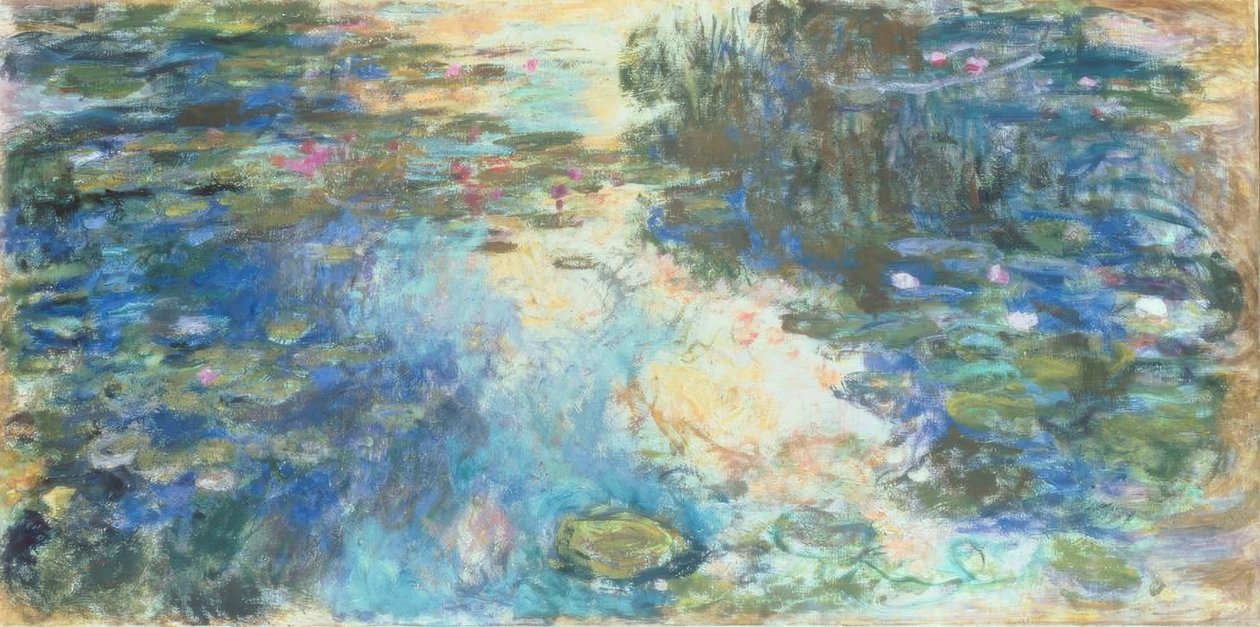 Vannliljedam av Claude Monet