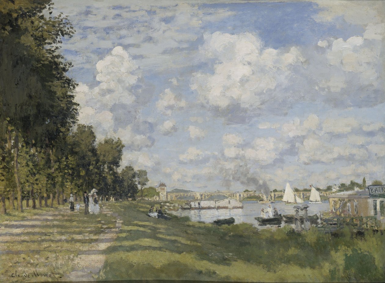 Bassenget ved Argenteuil av Claude Monet