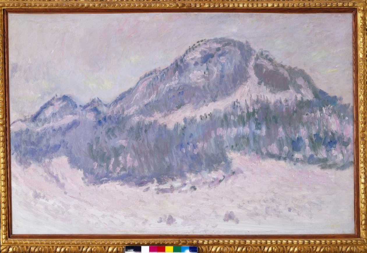 Kolsaas i Norge (Kolsaas, rosa reflekser) av Claude Monet