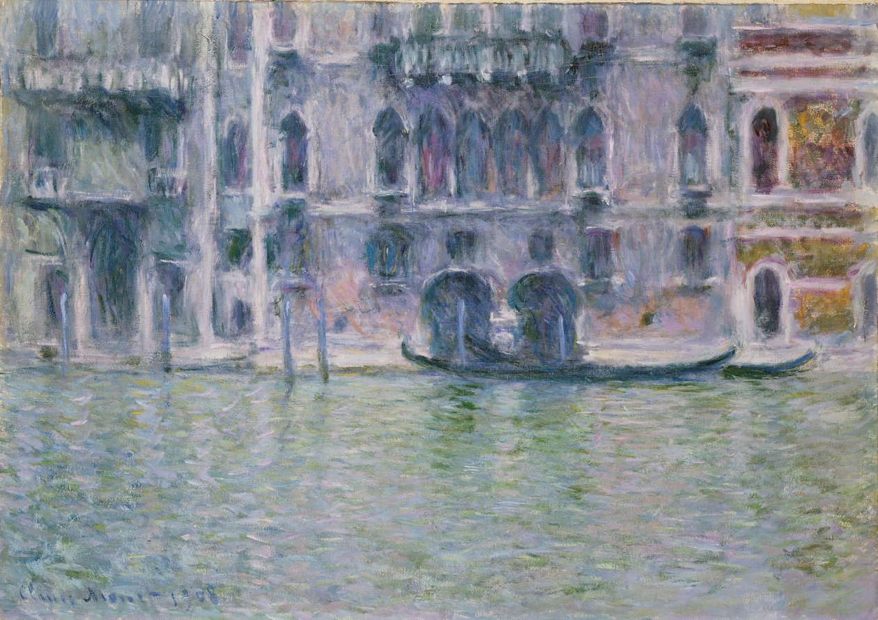 Le Palais da Mula, 1908 av Claude Monet