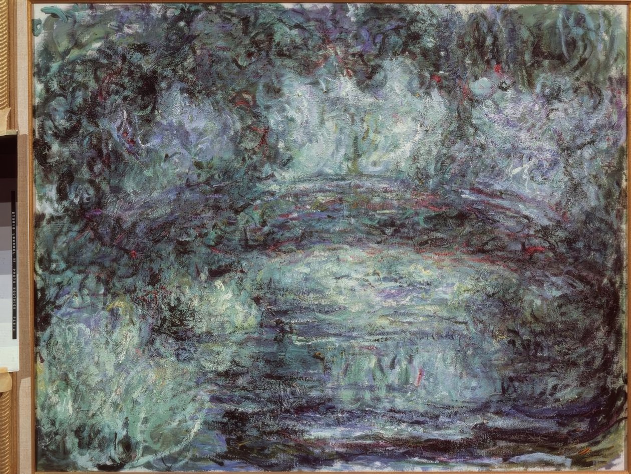 Den japanske broen av Claude Monet