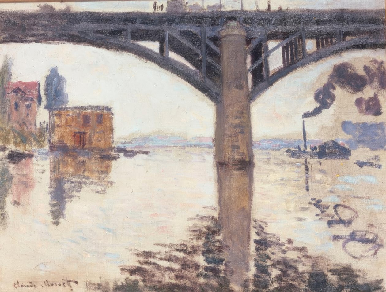 Argenteuil veibro av Claude Monet