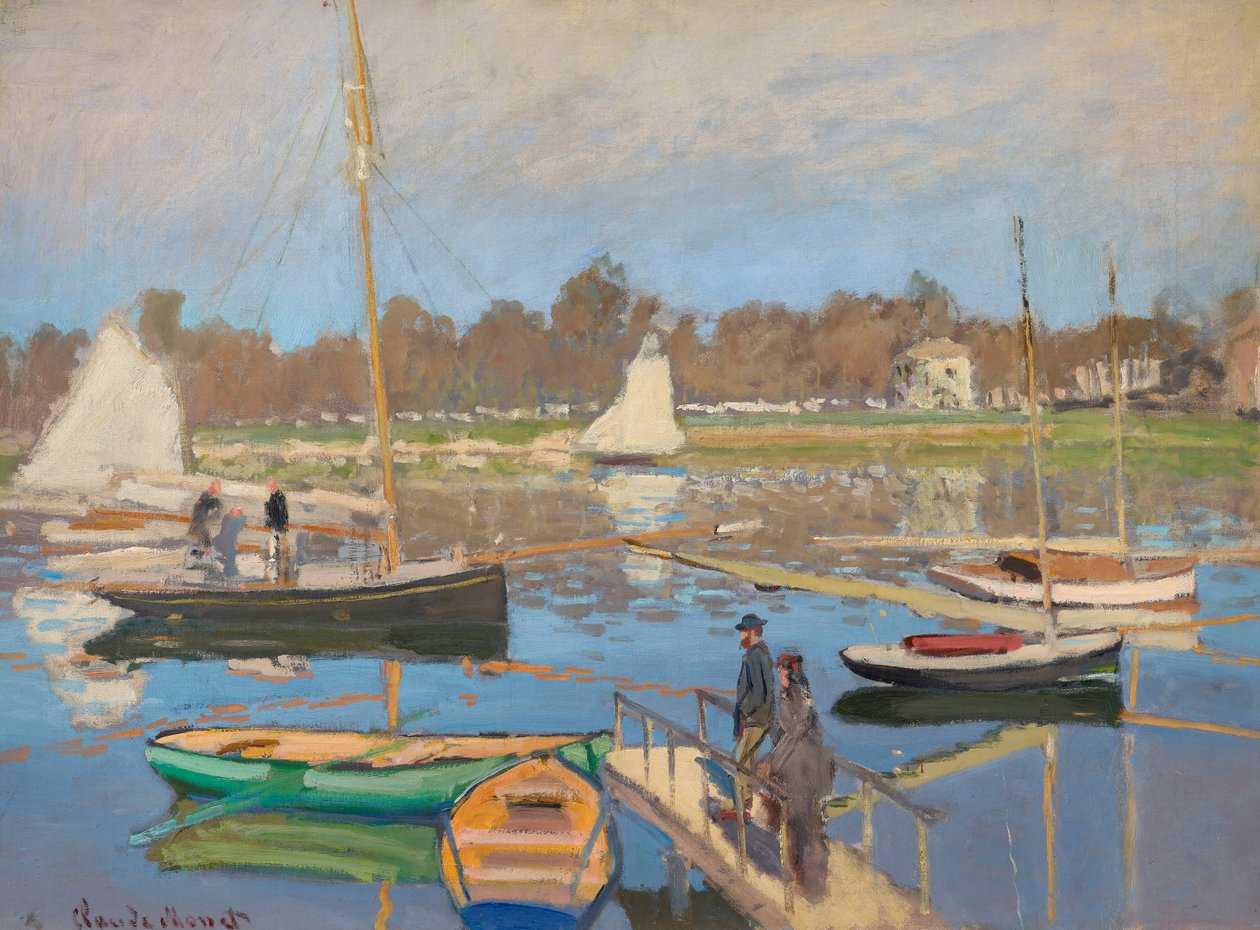 Argenteuil-bassenget av Claude Monet