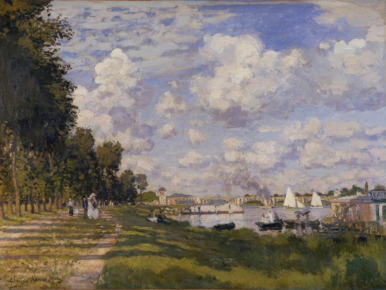 Argenteuil-bassenget av Claude Monet