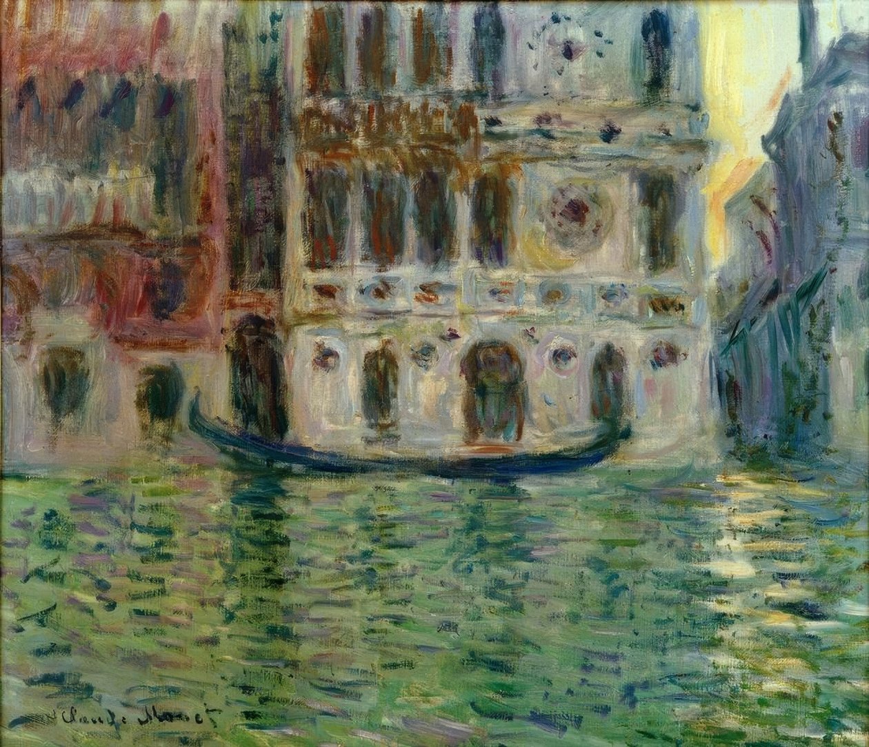 Dario-palasset av Claude Monet