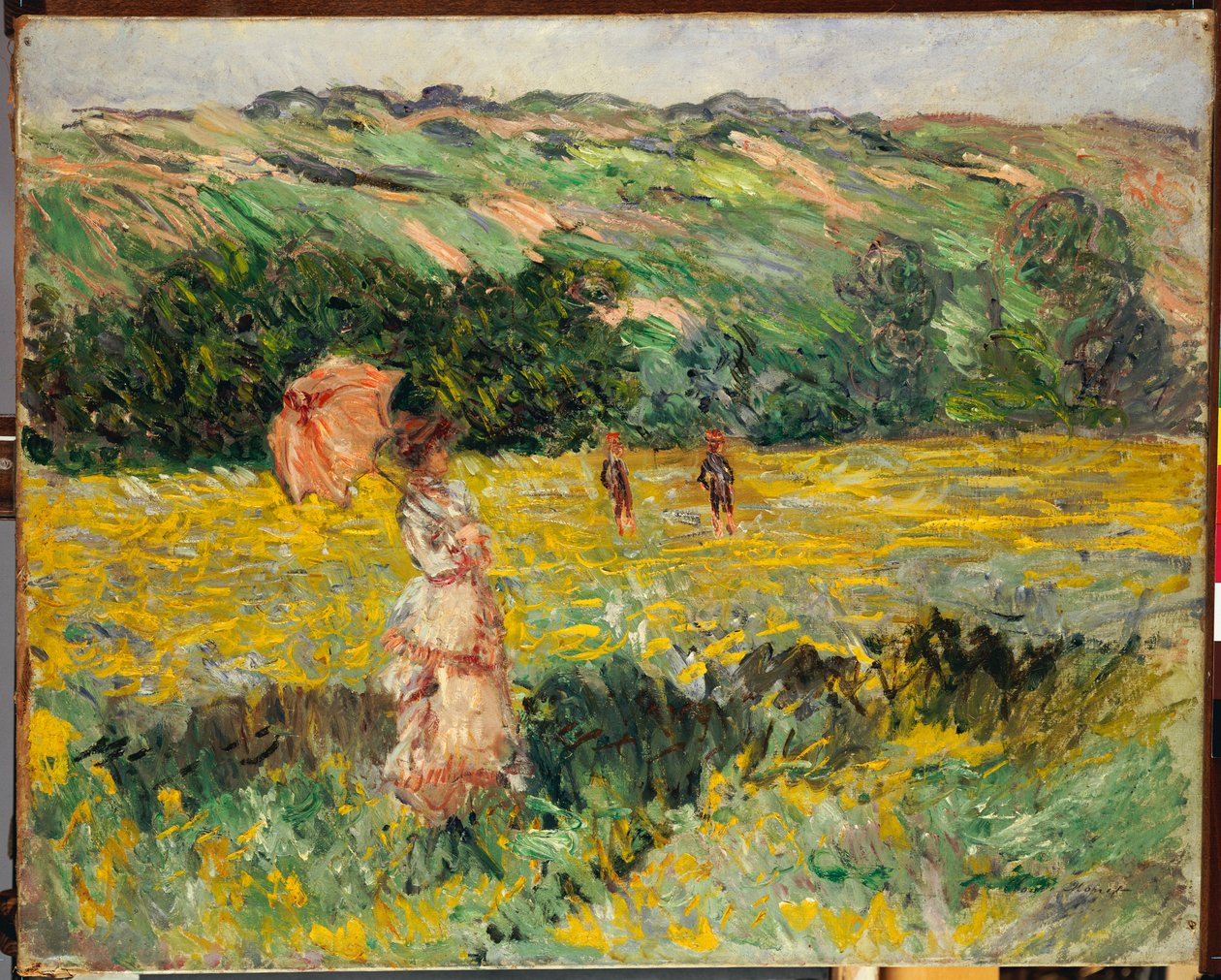Limetz Meadow, 1887 av Claude Monet