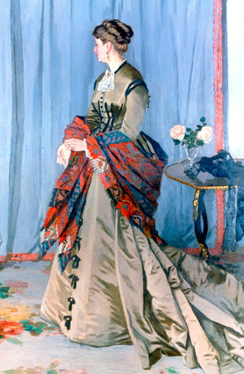 Madame Gaudibert, 1868 av Claude Monet
