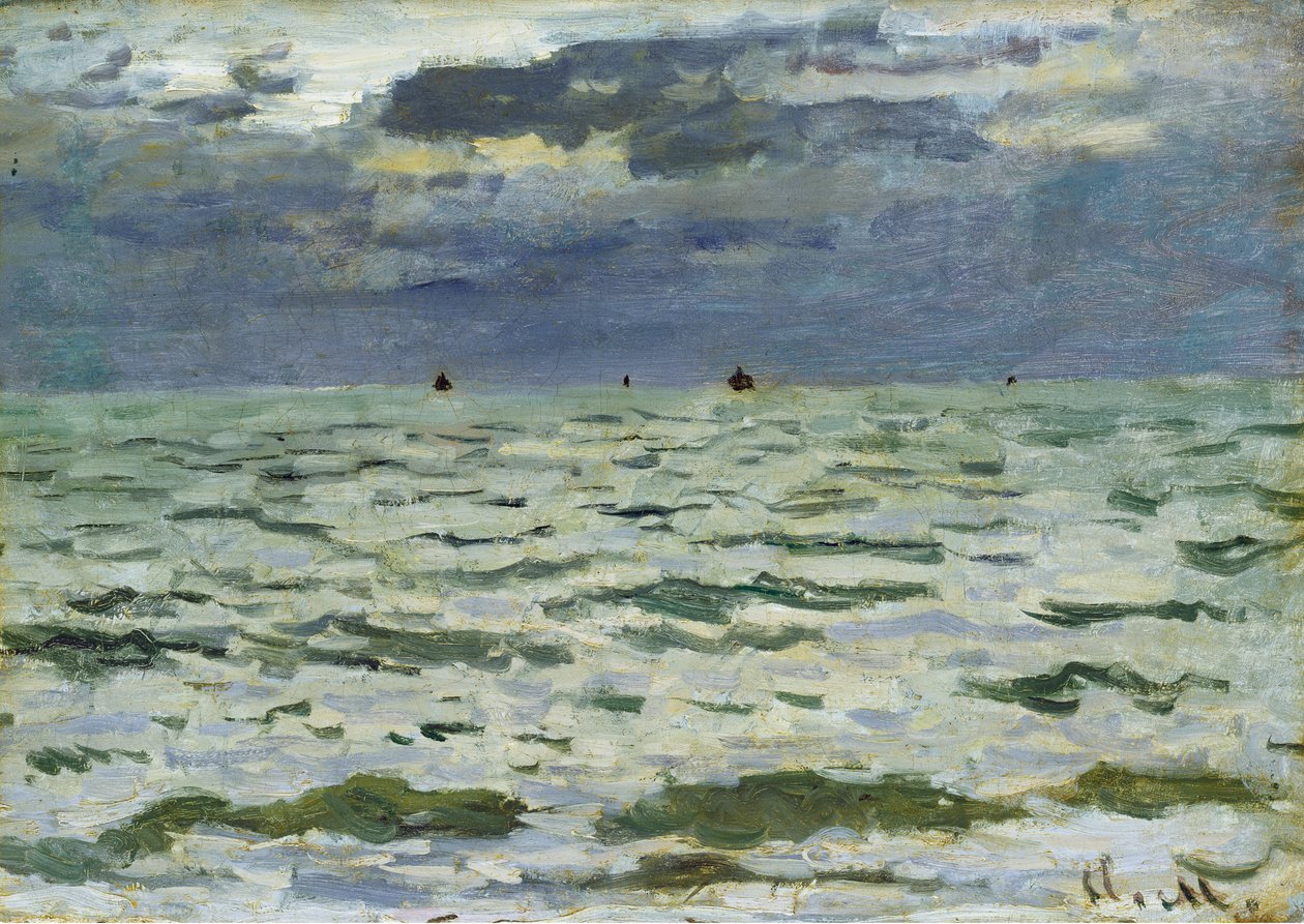 Marinen, Le Havre, ca 1866. av Claude Monet