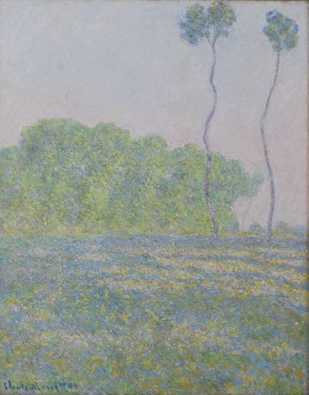Eng ved Giverny av Claude Monet