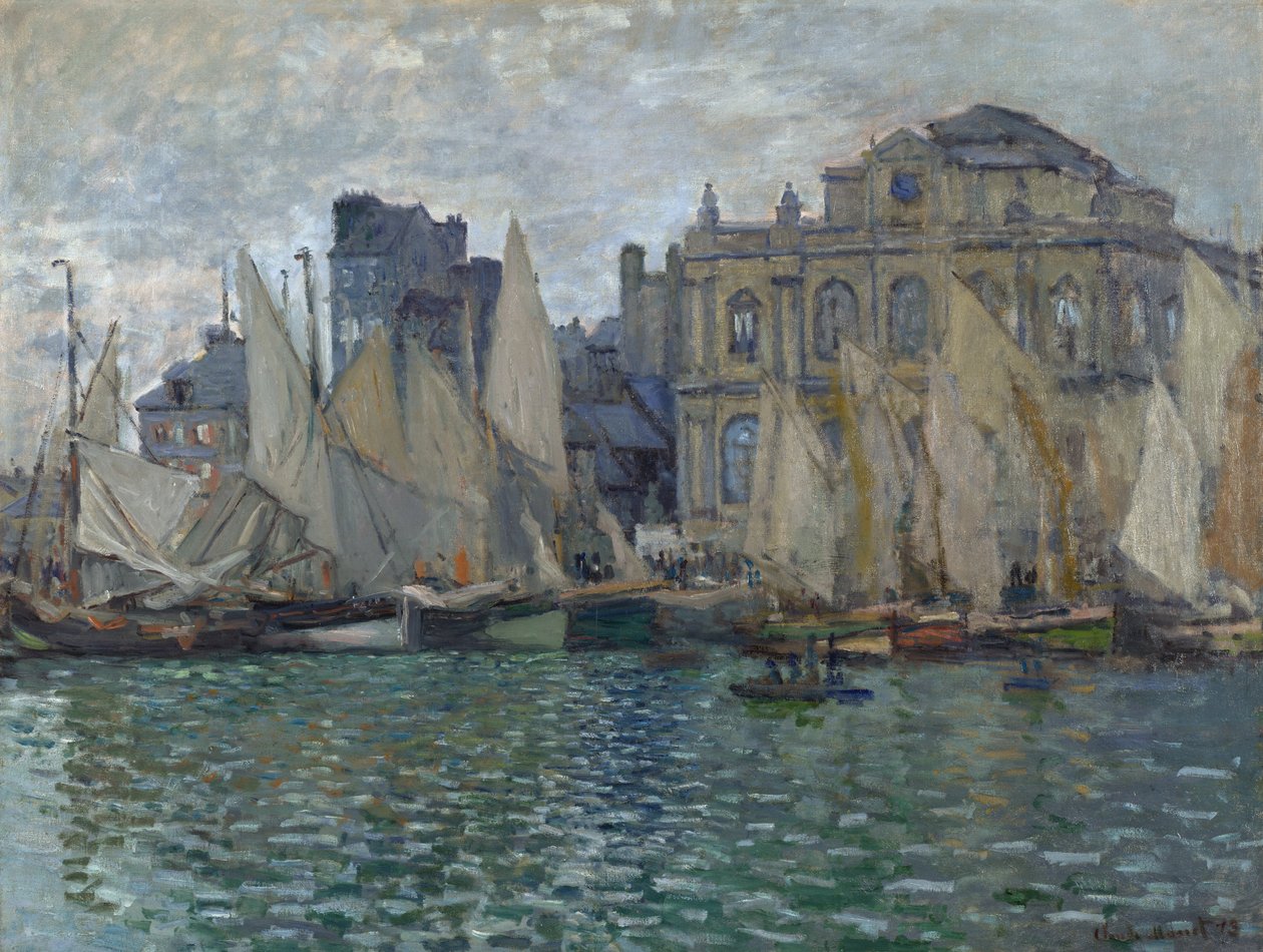 Monet, Claude (1840-1926) Museet i Le Havre Olje på lerret 1873 National Gallery, London 75x100 av Claude Monet