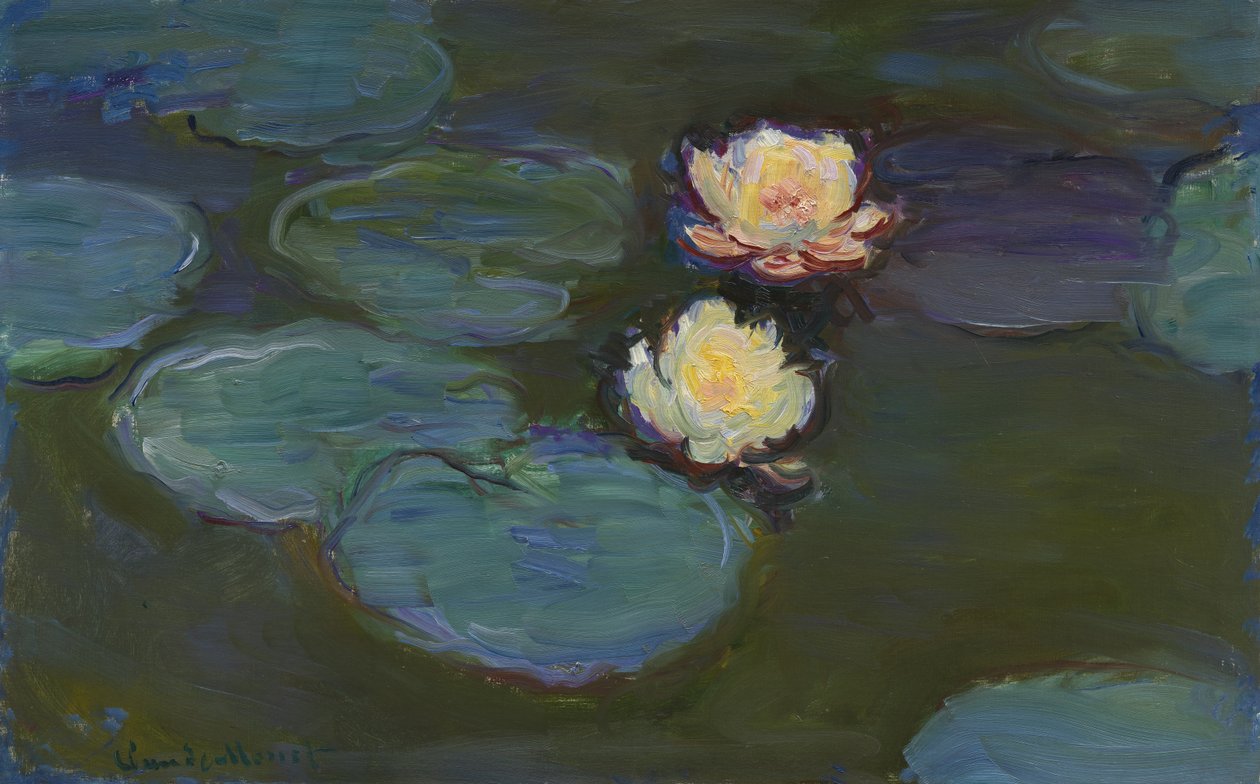 Vannliljer av Claude Monet