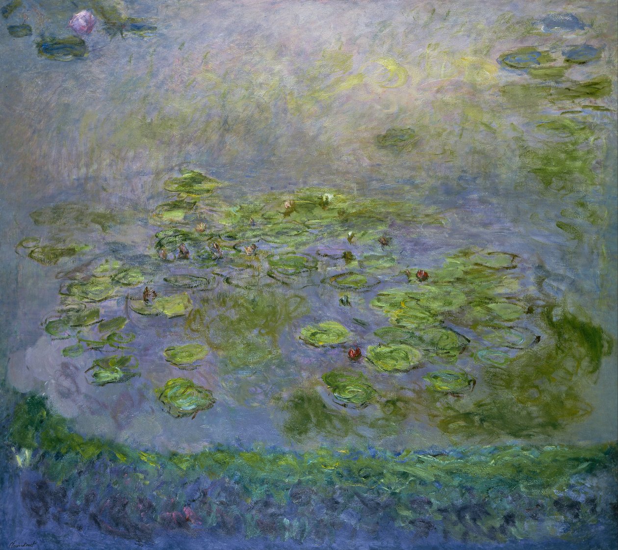 Vannliljer av Claude Monet