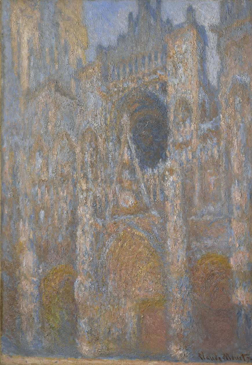 Rouen katedral, fasade, ca. 1892-94 av Claude Monet