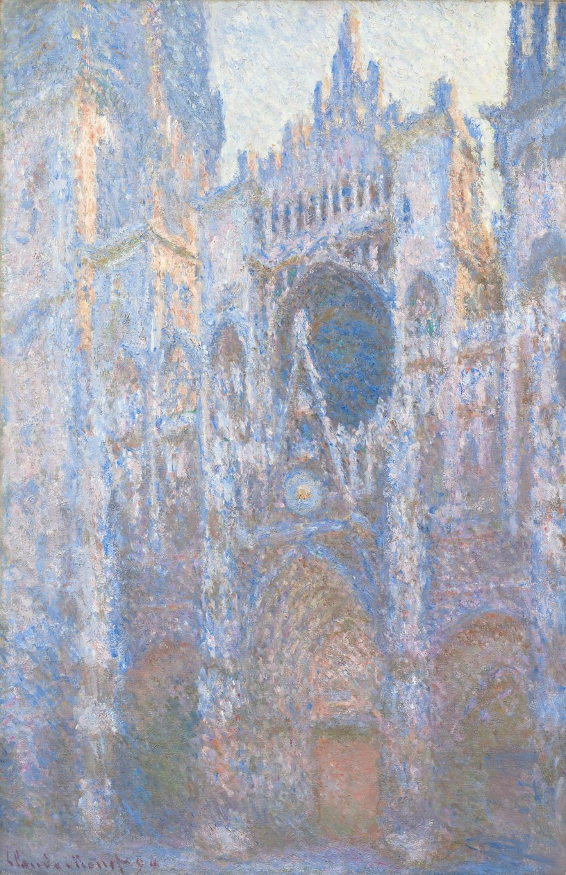 Rouen katedral, vestfasade, 1894. av Claude Monet