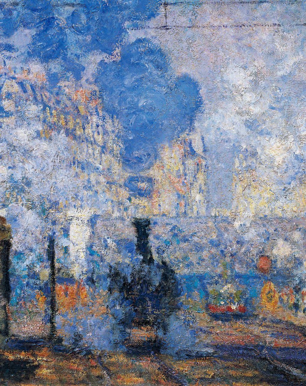 Saint Lazare Station, av Claude Monet av Claude Monet