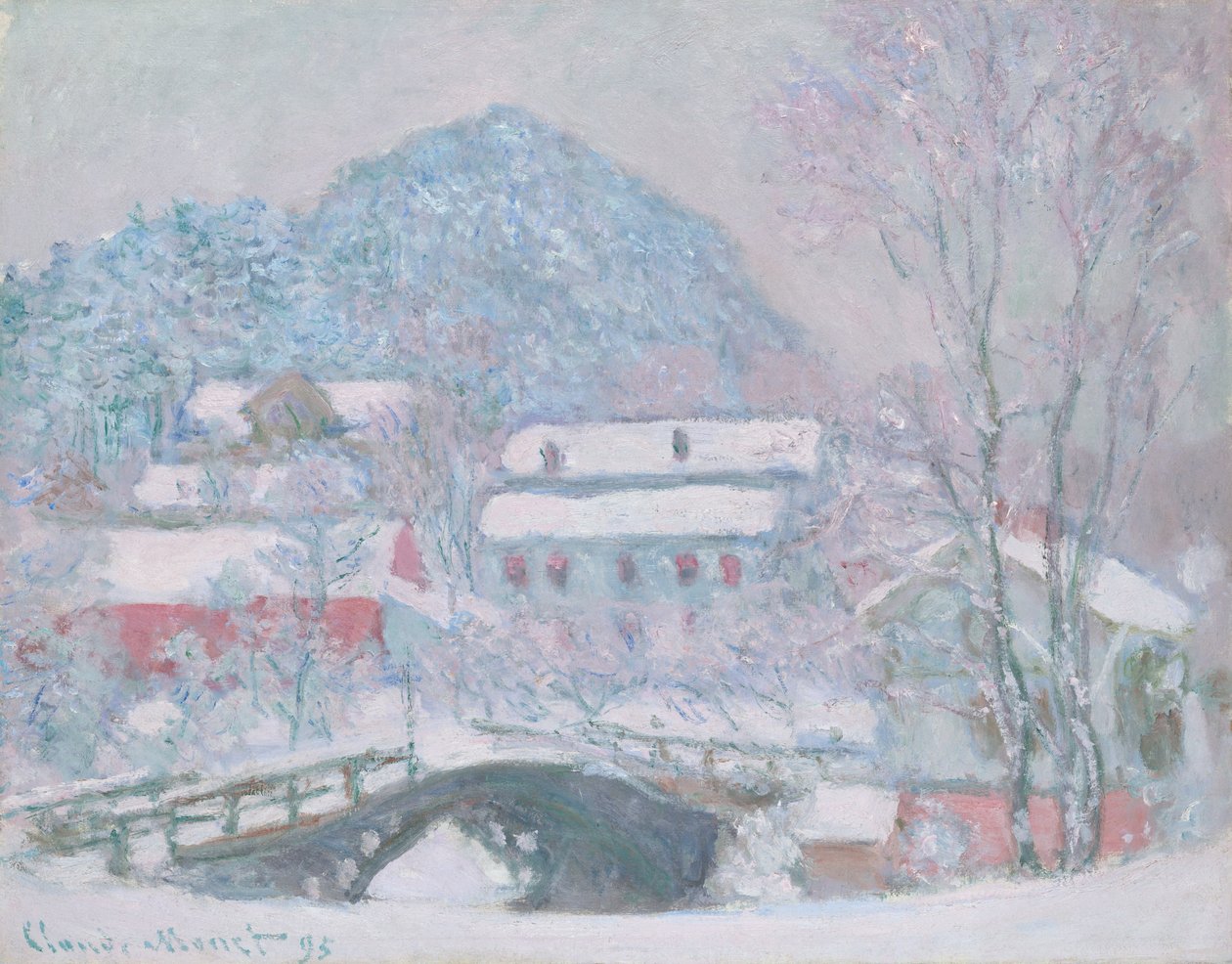 Sandvika, Norway av Claude Monet