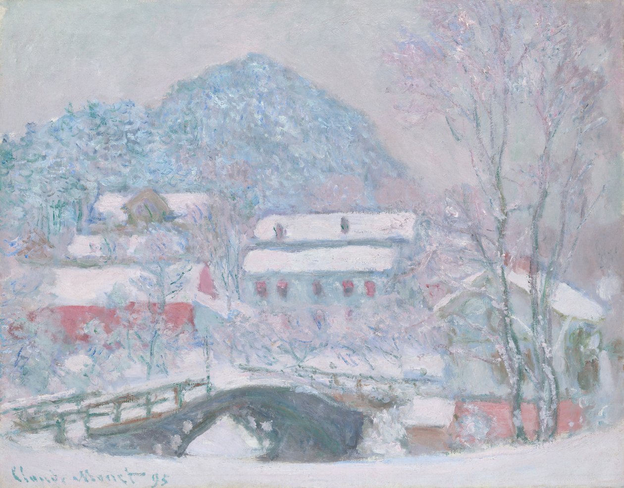 Sandvika, Norway, 1895.  av Claude Monet