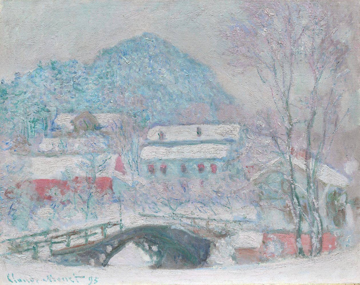 Sandvika, Norway, 1895 av Claude Monet