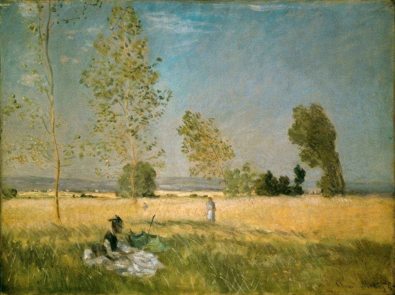 sommer av Claude Monet