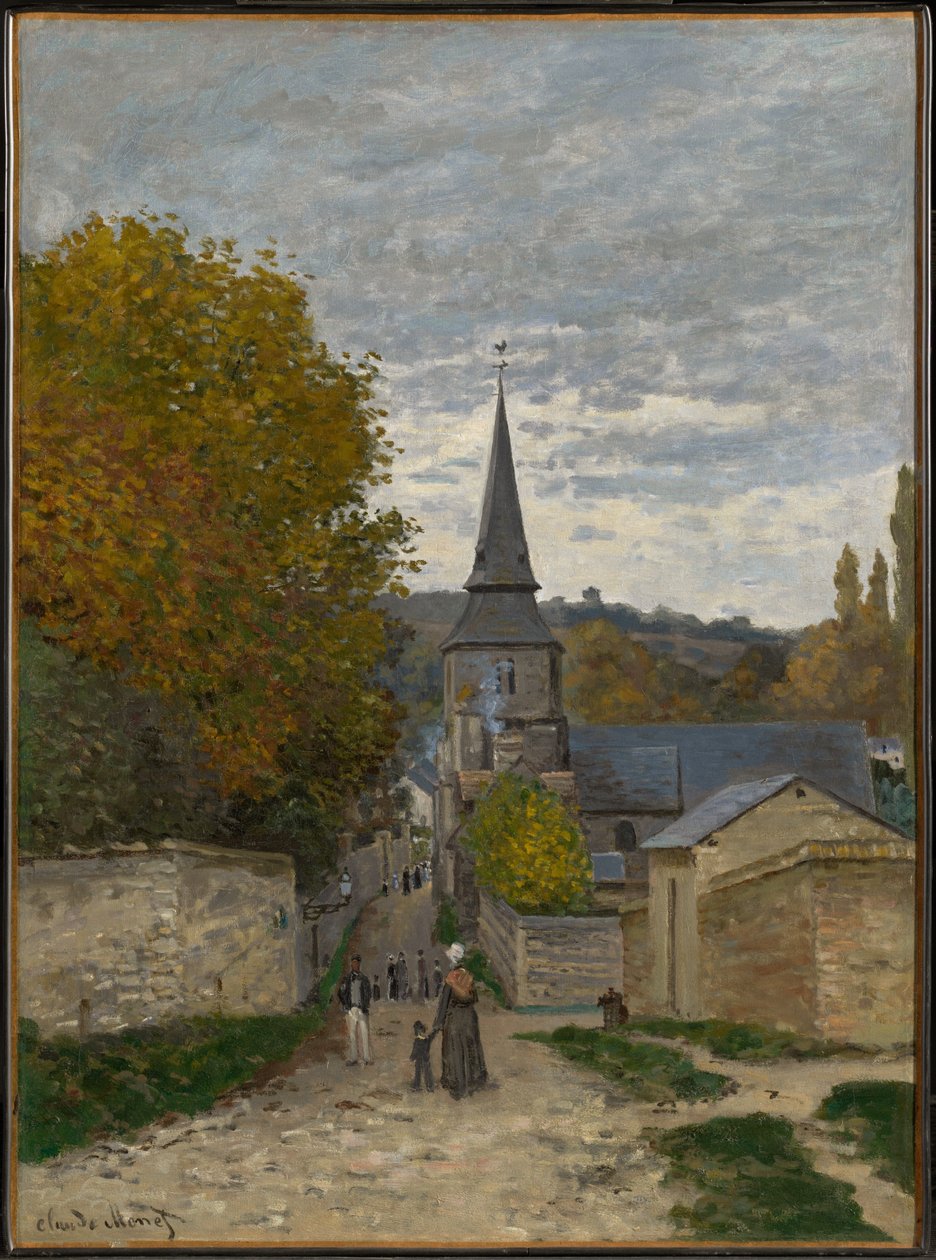 Gate i Sainte-Adresse av Claude Monet