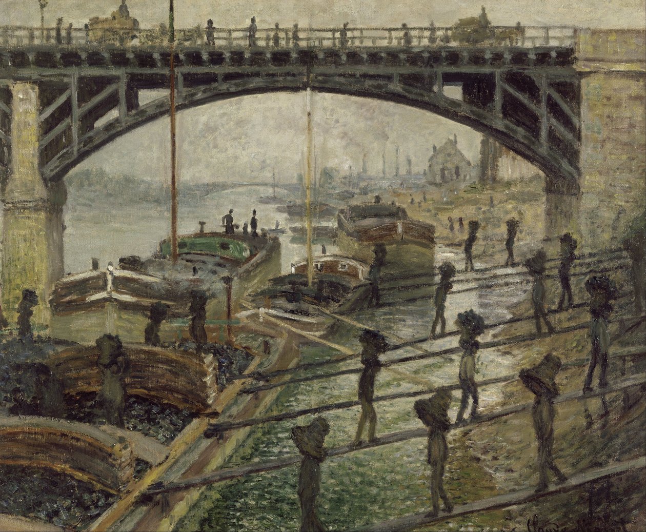 Kullarbeiderne av Claude Monet